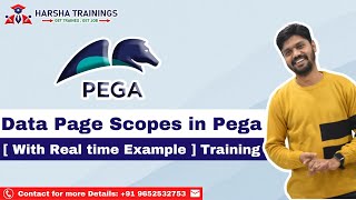 What is Data Page Scopes in Pega   With REal time Example  Training [upl. by Meensat]