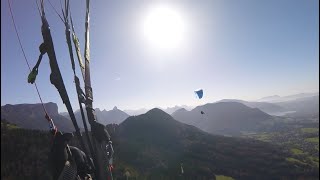 Vol parapente Anglettaz  Villaz [upl. by Fleisig622]