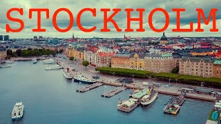 Stockholm by Drone in 4K 30 min long [upl. by Notniv]