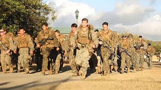 US Marine Squad Competition Tests Toughness in Hawaii [upl. by Mccollum150]