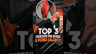 3 EXERCÍCIOS QUE VÃO DEIXAR SUAS PERNAS GIGANTE [upl. by Enyawd]