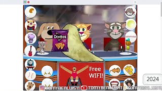 Talking Tom and Ben News Plus Ginger Ginger 2D Update  GAMEPLAY 280 [upl. by Ecyoj]