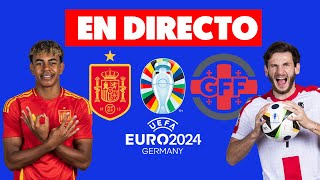 🔴ESPAÑA vs GEORGIA · OCTAVOS DE EUROCOPA EN DIRECTO · REACCIONANDO EN VIVO [upl. by Hazeefah]