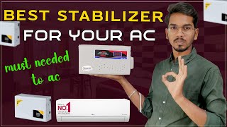 Microtek Stabilizer for AC  Best AC Stabilizer under 2k  Stabilizer in telugu  Mahesh electrics [upl. by Rofotsirk]