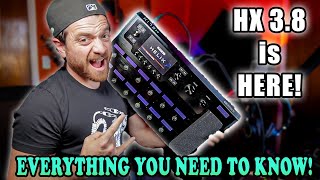 Line 6 Helix HX 38 UPDATE IS HERE [upl. by Shepherd]