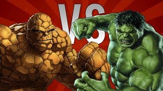 HULK vs LA COSA  Keyblade Ft Zetaeme  Epicas batallas del Rap del frikismo [upl. by Griz637]