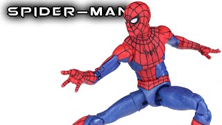 Marvel Legends SPIDERMAN No Way Home Final Suit Action Figure Review [upl. by Enaoj299]