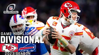 Kansas City Chiefs vs Buffalo Bills Game Highlights  NFL 2023 Divisional Round [upl. by Anivlac]