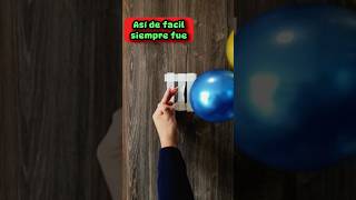 Así los globos no se volverán a caer en tu decoración tips lifehacks [upl. by Onairam254]