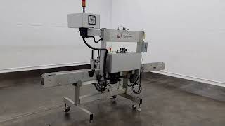 E308799  Quadrel Versaline Vertical Roller Labeler [upl. by Winthrop]