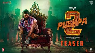 Pushpa 2  The Rule Trailer  Allu Arjun  Rashmika Mandanna  Fahadh Faasil  Pushpa 2 Teaser [upl. by Rednirah]