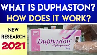 Duphaston Dydrogesterone 10MG Tablet Uses amp Side Effects In Urdu Hindi  Duphaston 10mg Pregnancy [upl. by Onil26]