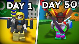 I Played Bee Swarm Simulator For 50 Days [upl. by Nylesaj978]