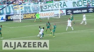 Brazils Chapecoense in first match since plane crash [upl. by Bock]