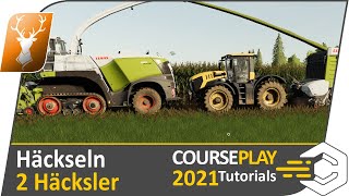 🚜 CoursePlay Häckseln mit Course Play  Schritt für Schritt zum Course Play 2021 Profi [upl. by Levitan813]