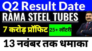 rama steel share latest newsrama steel share latest news todayrama steel tubes ltd latest news [upl. by Leary]