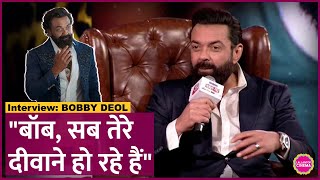 Bobby Deol Interview Animal Park Sandeep Reddy Dharmendra Aryaman और Animal violence पर बोले [upl. by Ahsaenat]