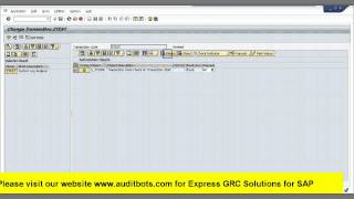 security in SAPCustom transaction SU24 Settings [upl. by Arianne]