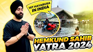 India’s First Hayabusa🔥Shri Hemkund Sahib Yatra 2024😍 [upl. by Lee]