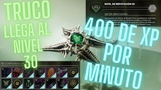 400 de XP por MINUTO  TRUCO  CONSIGUE EL NIVEL 30 FYNCH  WITCH QUEEN  DESTINY 2  Ryusuri [upl. by Anceline]