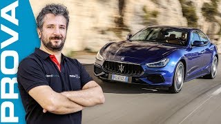 Maserati Ghibli restyling  la nuova tecnologia quotsuona benequot [upl. by Jerrine]