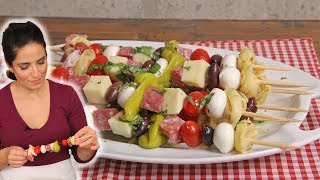 Antipasto Skewers  Ep 1307 [upl. by Esertal982]