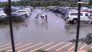 Surveillance Video Walmart parking lot attack [upl. by Trauner]