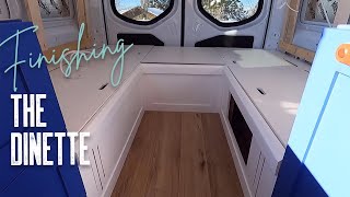 Finishing The Dinette Walls And Lids  Van Build Series Ep 31 [upl. by Notnilc]