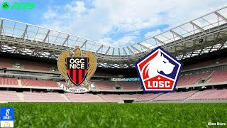 EA FC 25 l OGC NICE  LOSC LILLE l Résumé l ASM  LOSC League 1  202425 [upl. by Harcourt114]