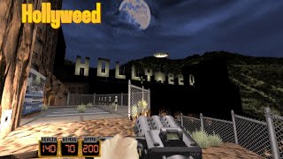 Duke Nukem 3D Steam Workshop Hollyweed All Secrets [upl. by Htnicayh560]