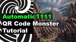 QR Code Monster Tutorial  Automatic1111 [upl. by Akimahs410]