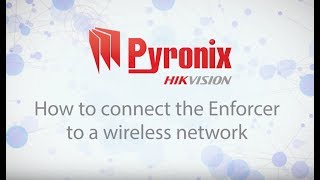 How to connect the Enforcer to a wireless network [upl. by Mollee]