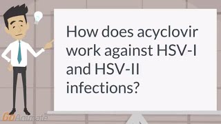 How does acyclovir work [upl. by Aleyak]