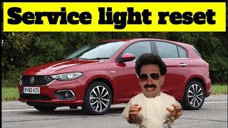 how to reset a service light notification on a Fiat tipo 2015 2016 2017 2018 2019 2020 2021 2022 [upl. by Lali503]