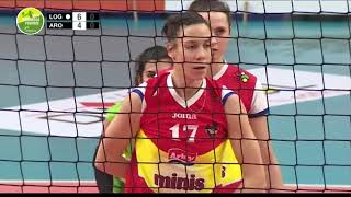 Final Voleibol femenina  Copa de La Reina 2018 [upl. by Salter]