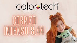 🥕Me tiño nuevamente el cabello COBRIZO con COLOR TECH 844  COBRIZO INTENSO 🥕 [upl. by Thin]