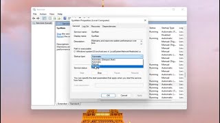 How to Disable SuperfetchSysMain In Windows 11 Tutorial [upl. by Notsew]