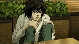 Death Note L explains why he cant sit right [upl. by Keung]