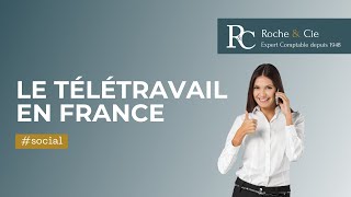 Le télétravail en France [upl. by Anahoj]