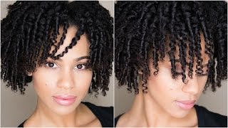 How To Twisted Coil Out on Natural Hair  Super Defined Curls [upl. by Hermosa654]