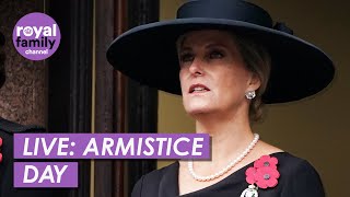 LIVE Sophie Duchess of Edinburgh Attends Armistice Day Service in Staffordshire [upl. by Amarillis260]