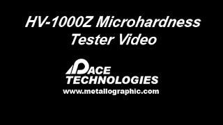 HV1000Z Microhardness Tester [upl. by Trubow]