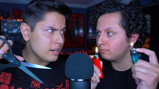 Brother vs Brother ASMR  Who Does it Better [upl. by Ora]