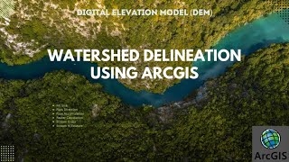 Watershed Delineation using ArcGIS Part01 [upl. by Eelime696]