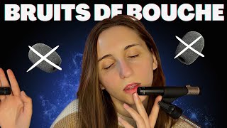 ASMR FR  BRUITS DE BOUCHE sans les BONNETTES RODE M5 🔥 [upl. by Yeblehs]