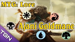 MTG Lore Ajani Goldmane [upl. by Aiderfla]