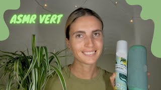 ASMR FR  Asmr tout VERT 🍏 nature et apaisement [upl. by Eelah]