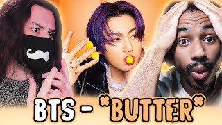 BTS 방탄소년단 Butter Official MV First Time Reaction [upl. by Yong]