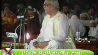 Mushaira Majroh Sultanpuri Ghazal HallaGulla Com [upl. by Ynohtn]