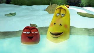 LARVA  HOT SPRINGS  Cartoon Movie  Cartoons  Comics  Larva Cartoon  LARVA Official [upl. by Joon]